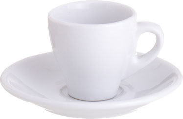 taza de café 5cl cónica de porcelana A04