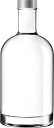 glass water bottle 750ml, 75cl - Oslo